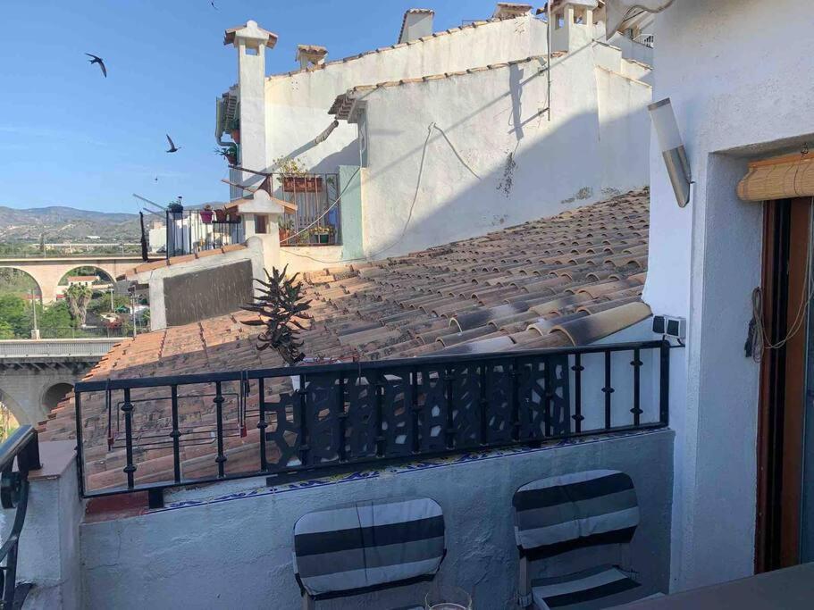Preciosa Casa En Vilajoyosa Con Vistas Al Mar En Las Casas Colgantes Del Casco Antiguo Villajoyosa Exteriér fotografie